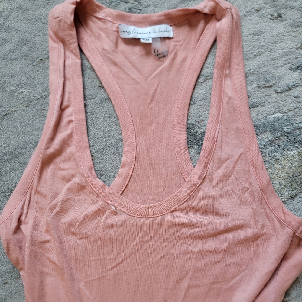 Young Fabulous & Broke Pink Ombre Maxi Dress - Picture 4 of 4
